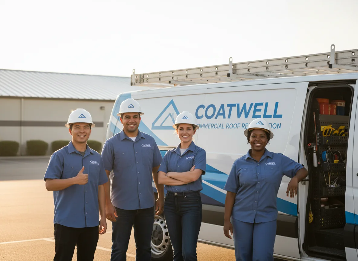 Commercial roof coating company in Raven, VA